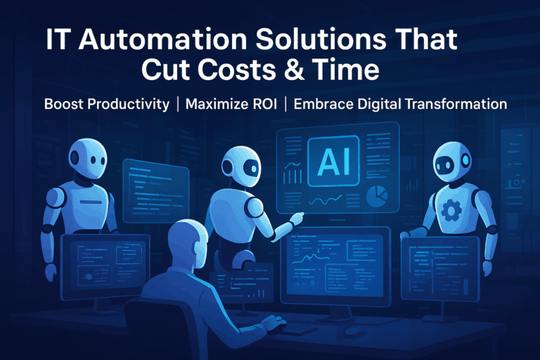 IT Automation Solutions: Cut Costs, Save Time & Boost Efficiency