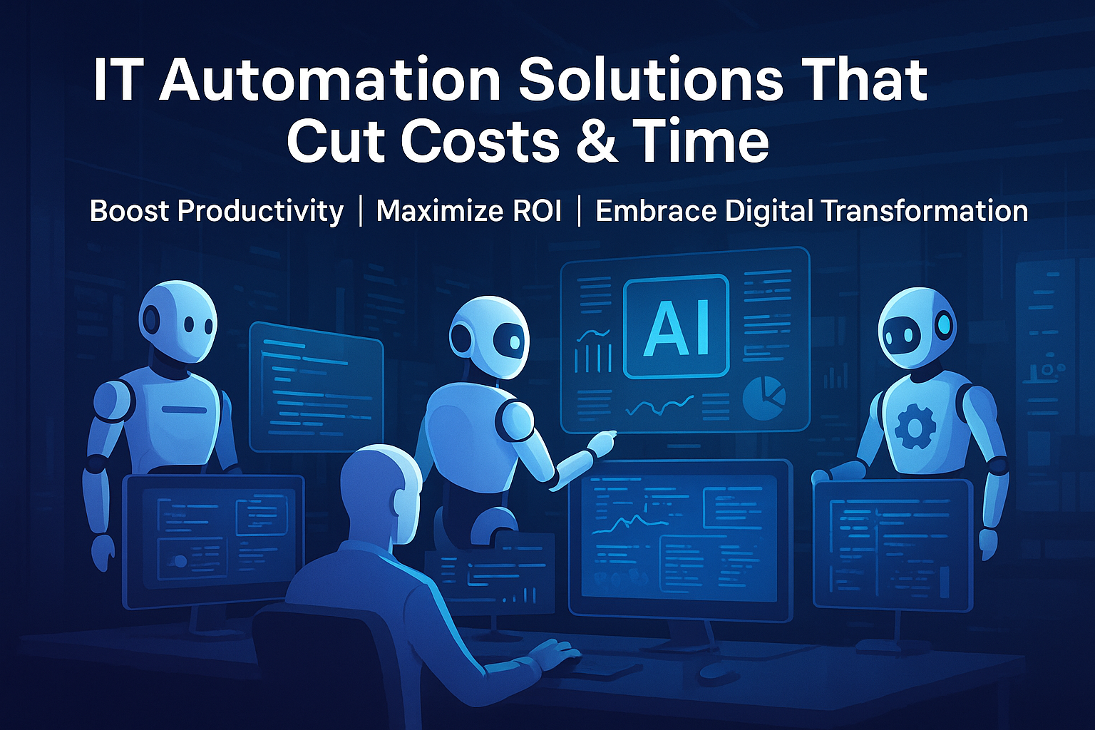 IT automation solutions dashboard