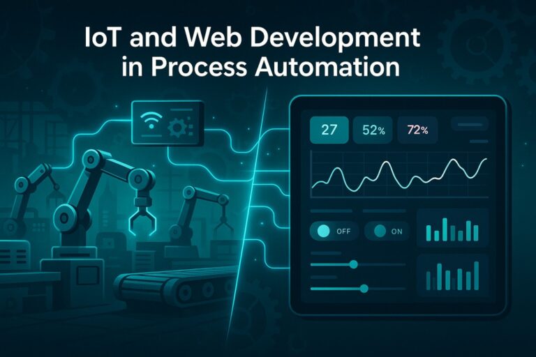 IoT and Web Development in Process Automation