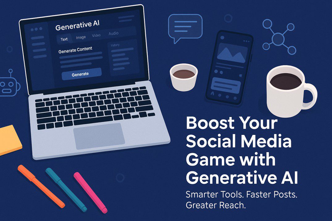 Generative AI tools for social media managers